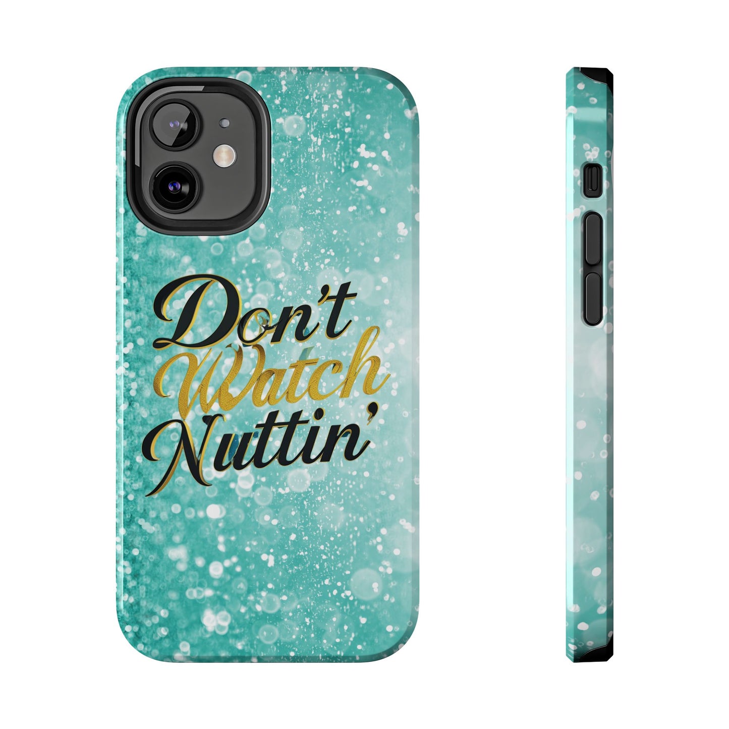 Unbothered Phone Case-Aqua