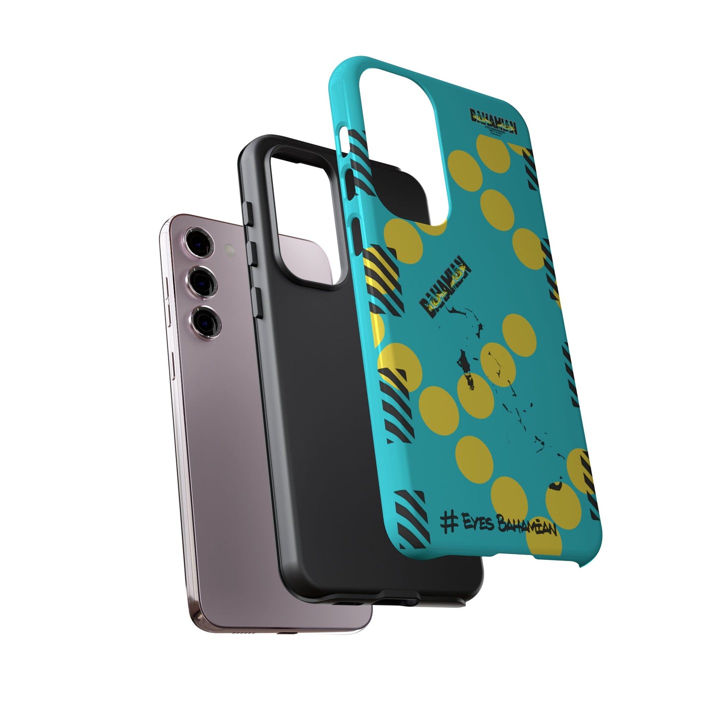 Island Dots Phone Case- Aqua