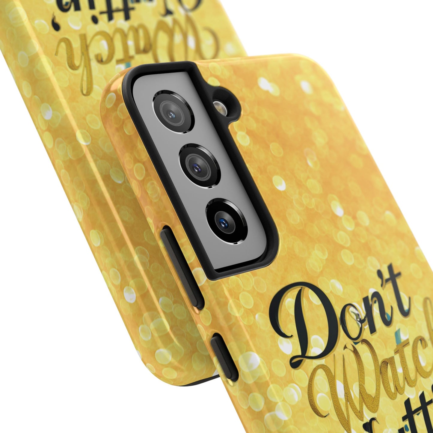 Unbothered Phone Case-Gold