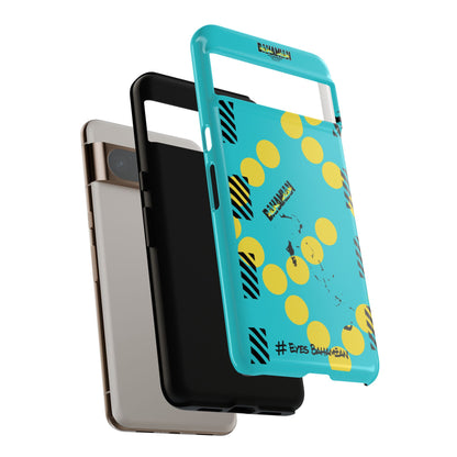 Island Dots Phone Case- Aqua