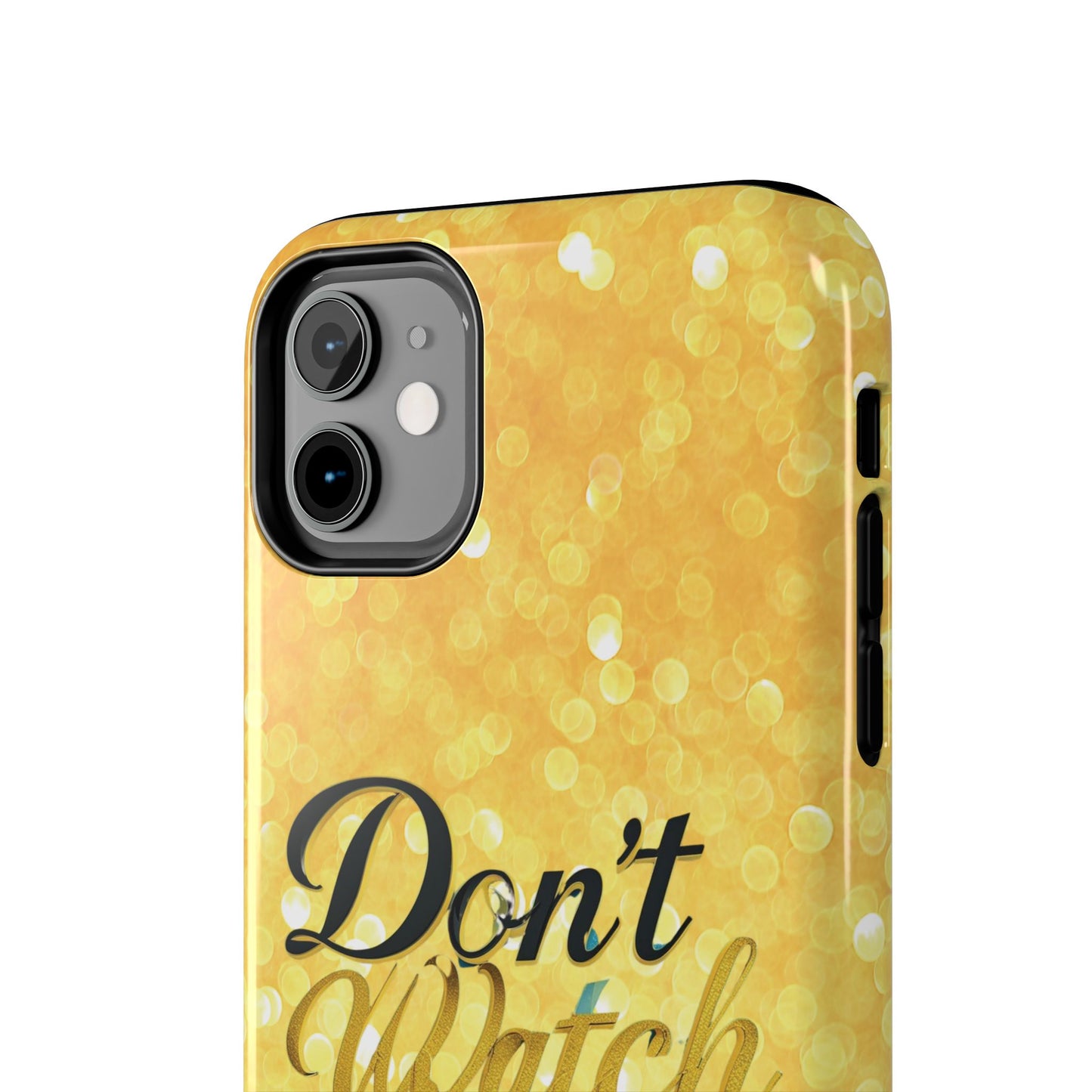 Unbothered Phone Case-Gold