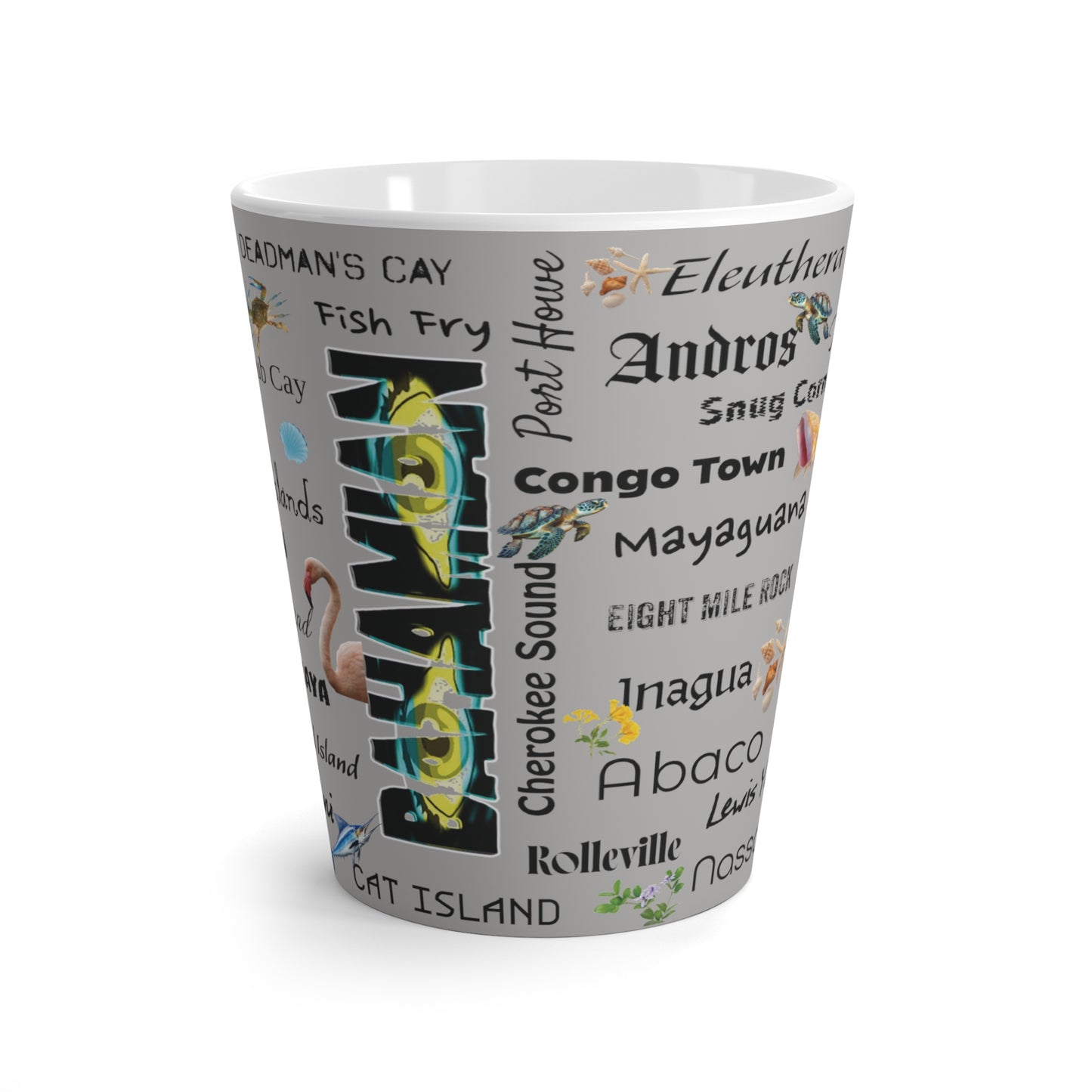 My Bahamian Cities Grey Mug