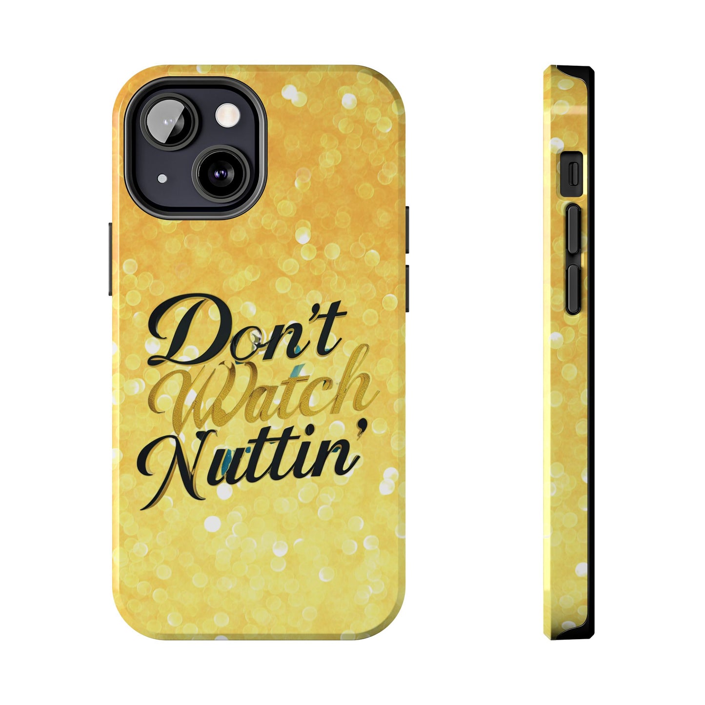 Unbothered Phone Case-Gold