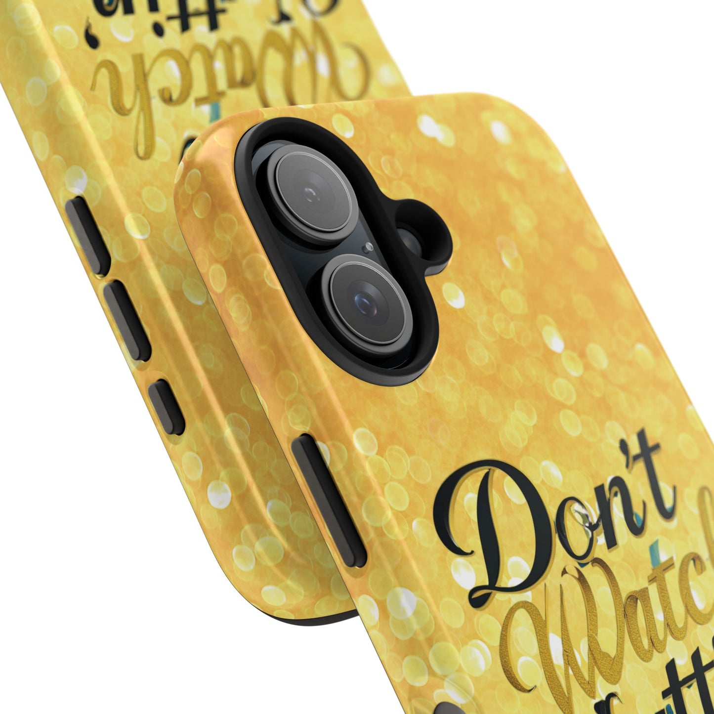 Unbothered Phone Case-Gold