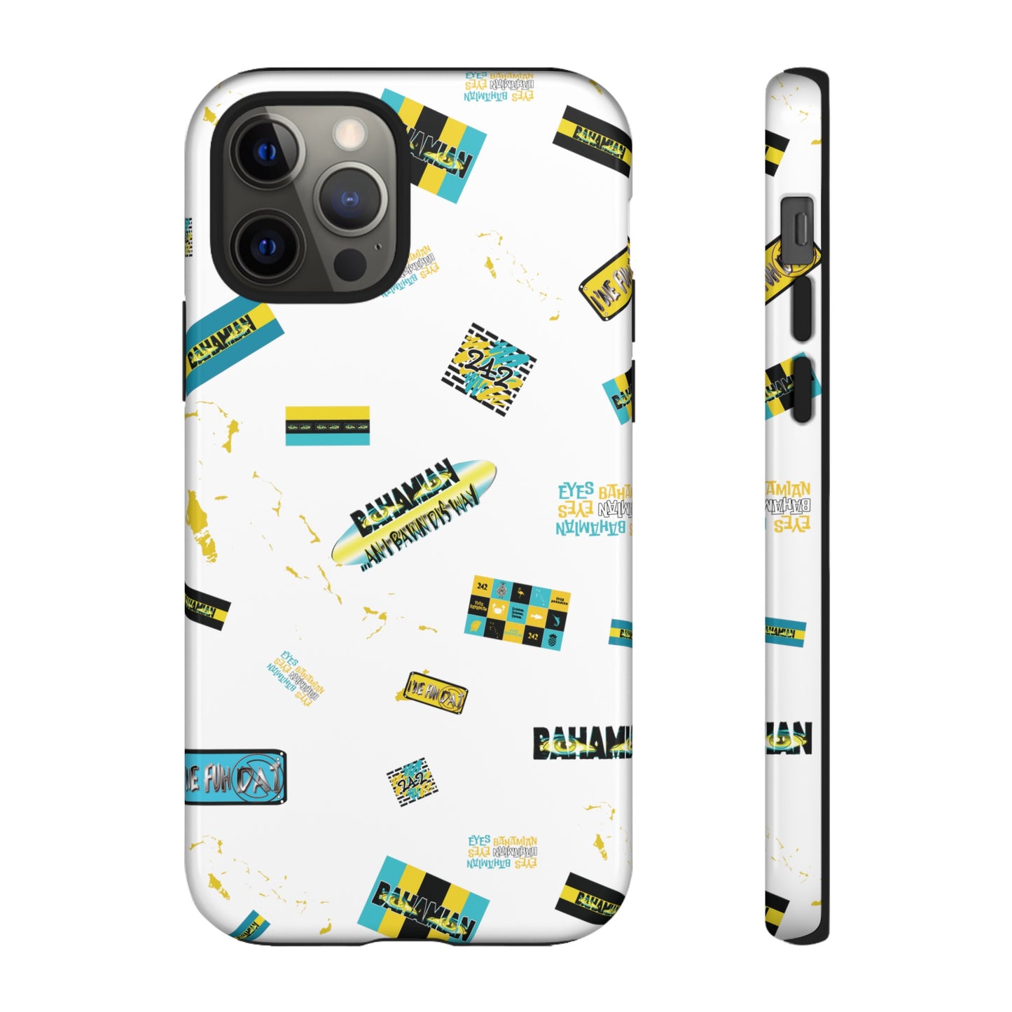 Bahamian Stamps White Phone case