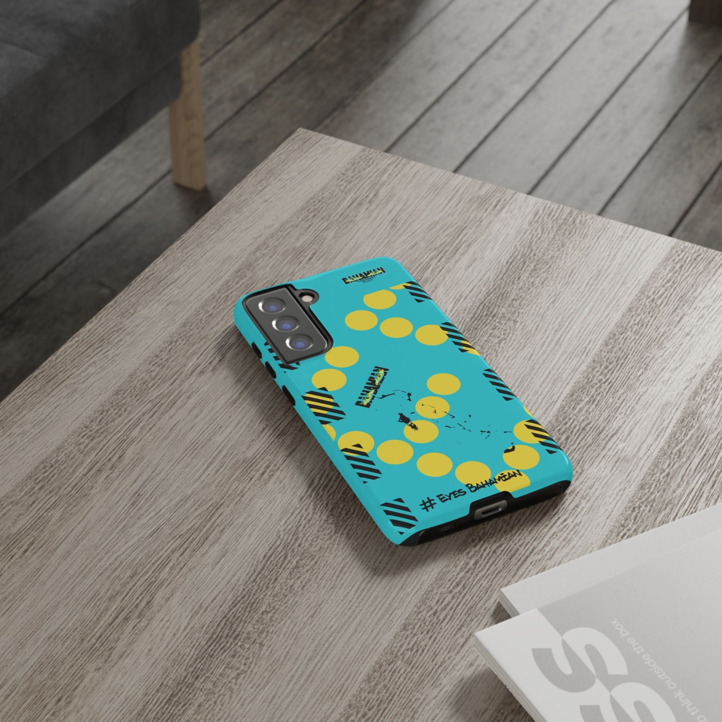Island Dots Phone Case- Aqua
