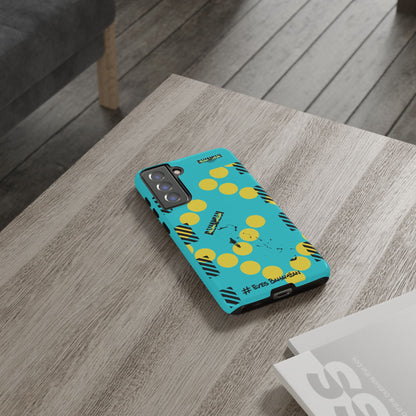 Island Dots Phone Case- Aqua