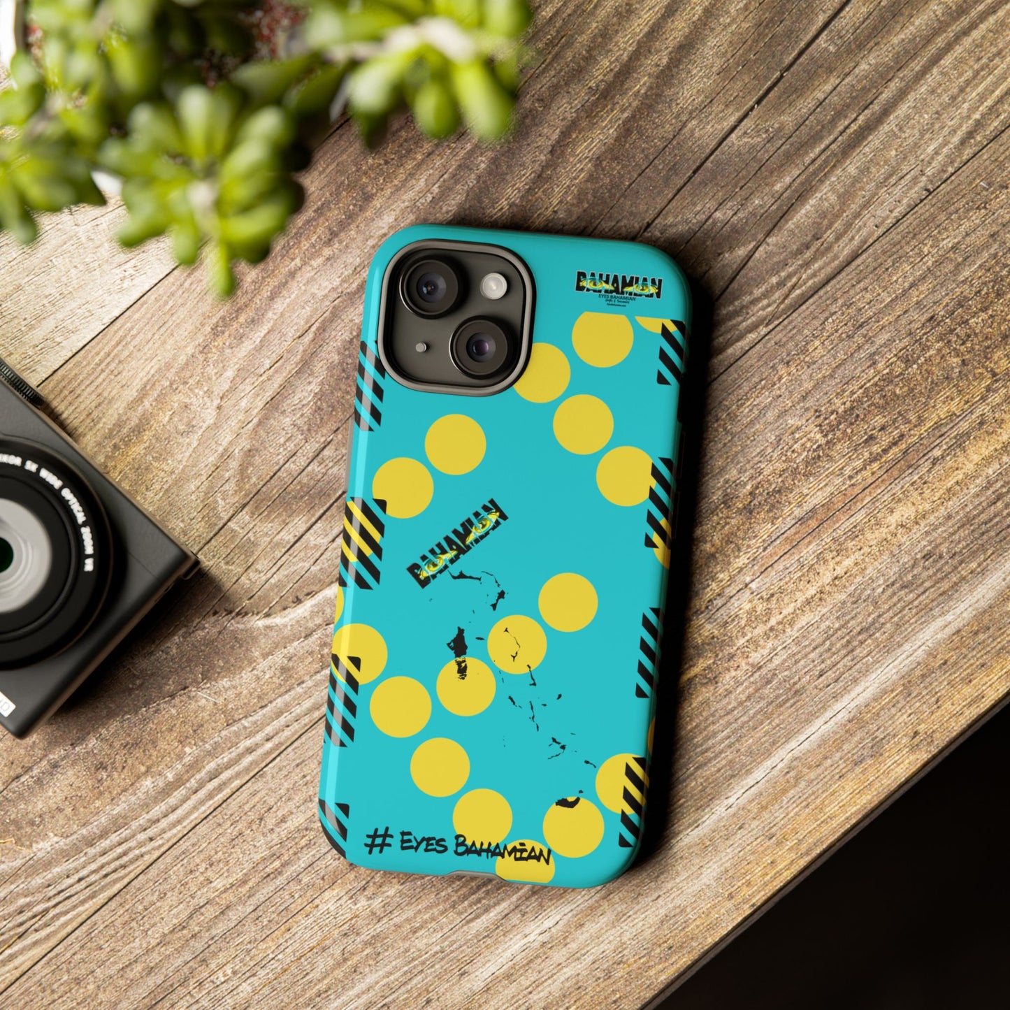 Island Dots Phone Case- Aqua