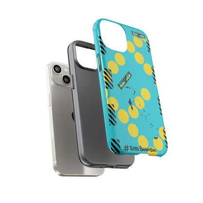 Island Dots Phone Case- Aqua