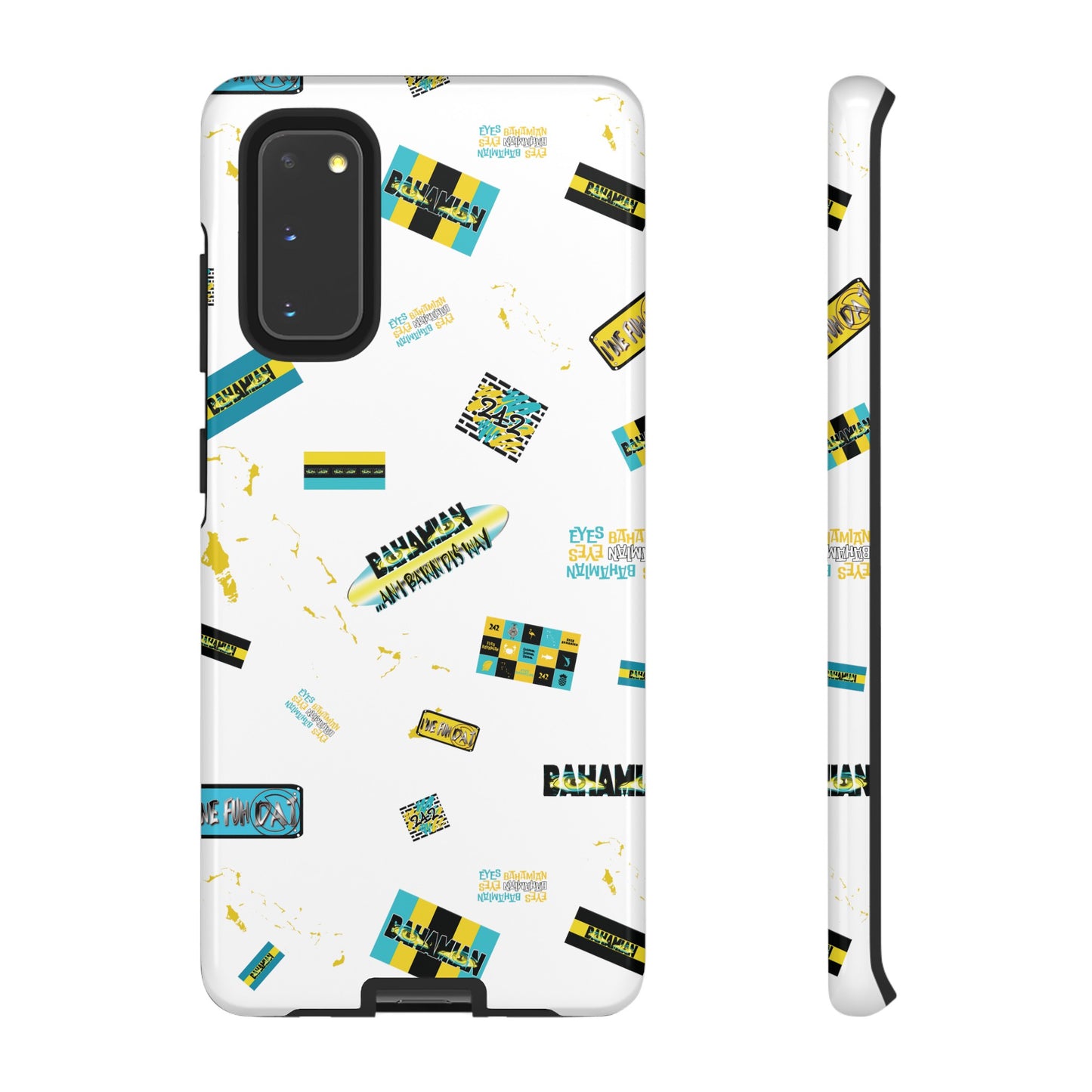 Bahamian Stamps White Phone case