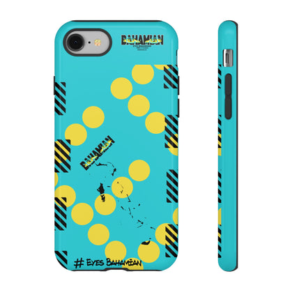 Island Dots Phone Case- Aqua