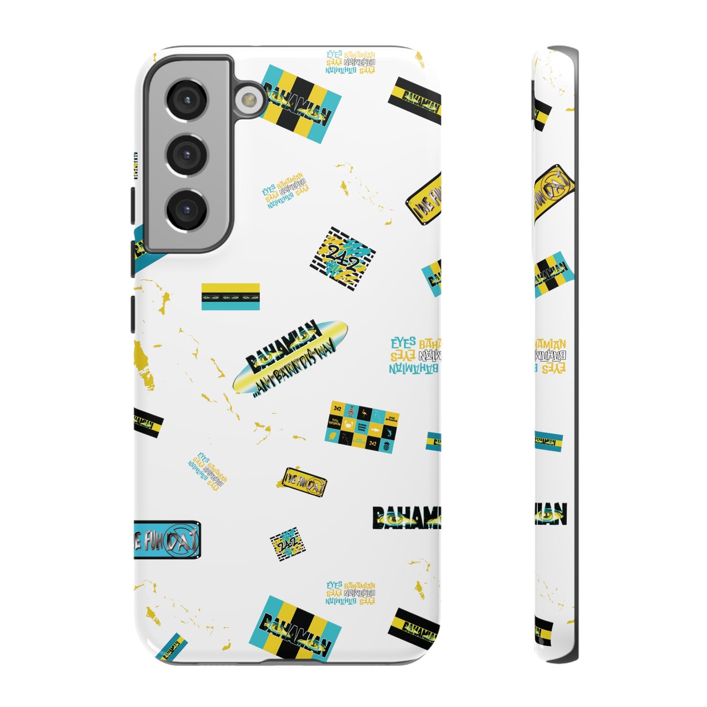 Bahamian Stamps White Phone case