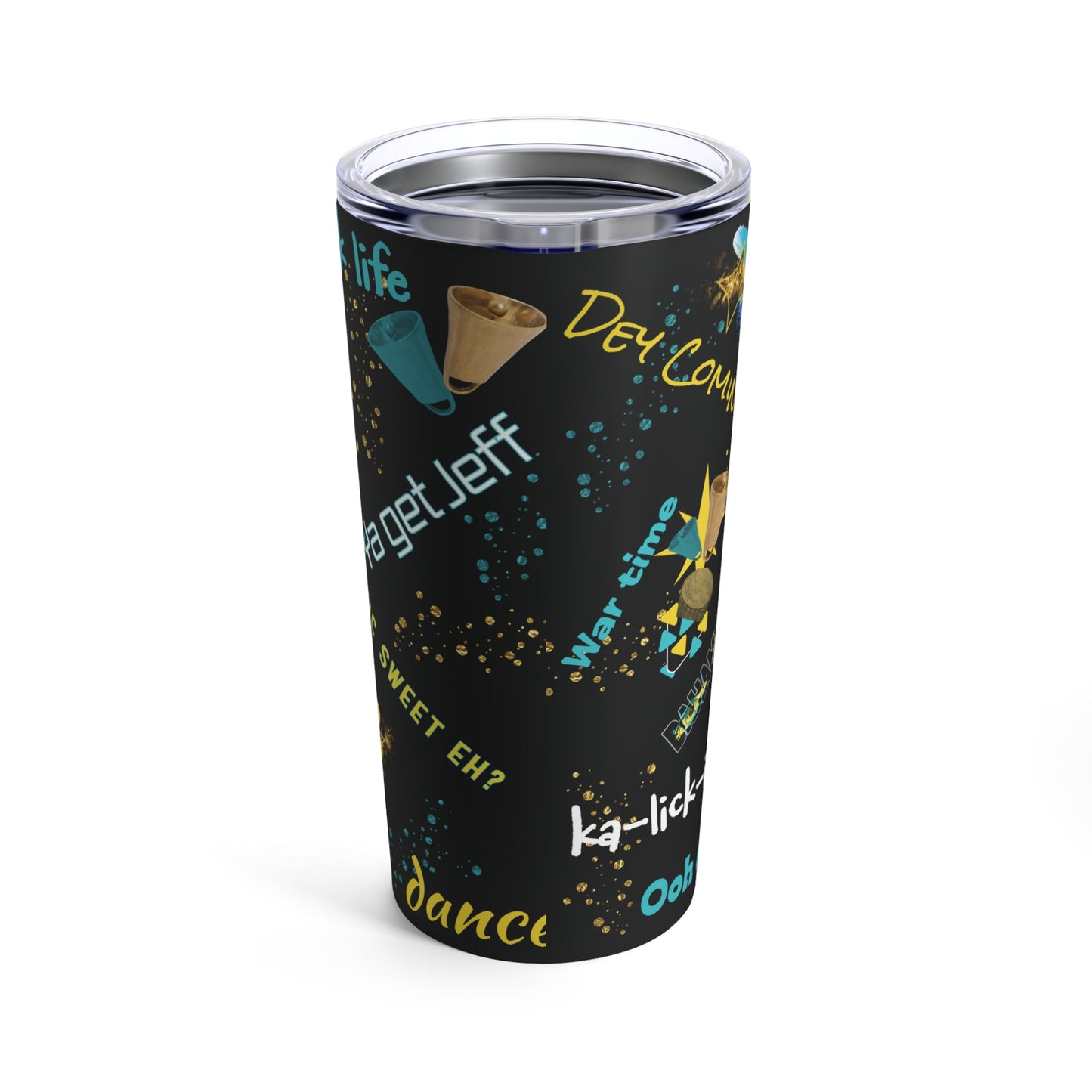 Junkanoo Tumbler-black