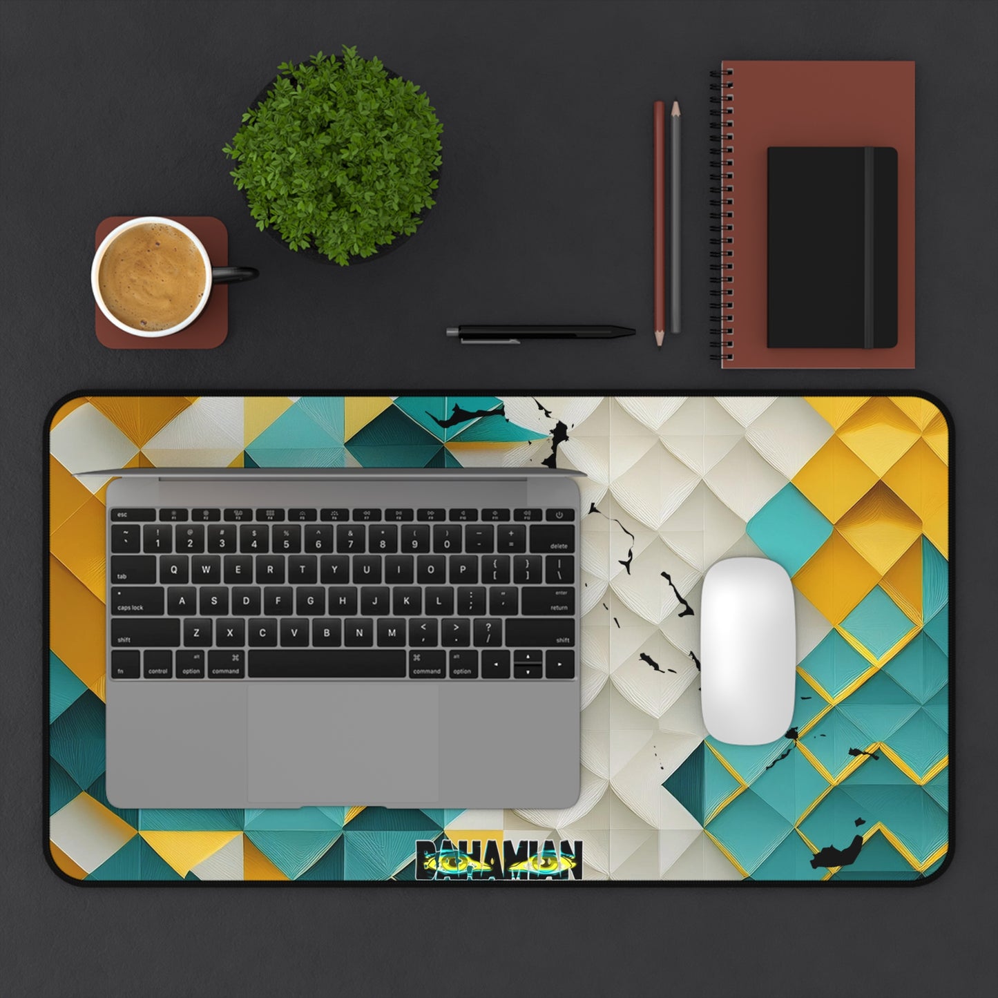 Geometric Desk Mat