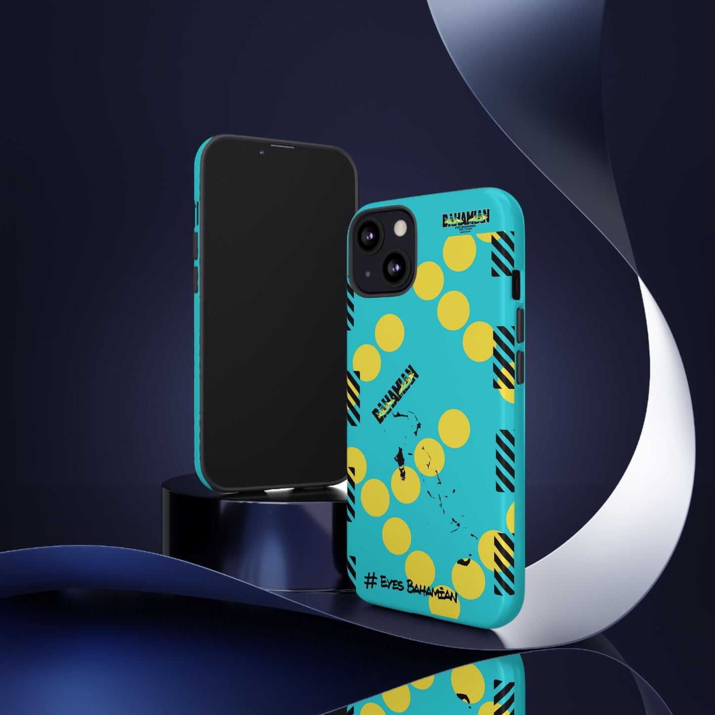 Island Dots Phone Case- Aqua