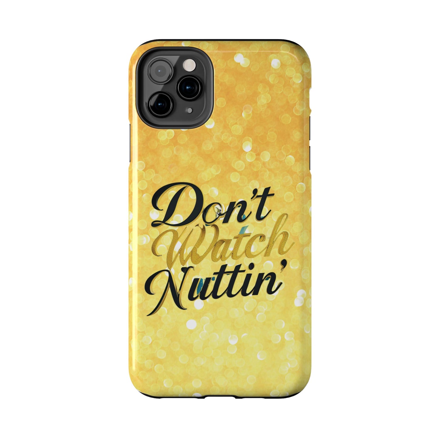 Unbothered Phone Case-Gold