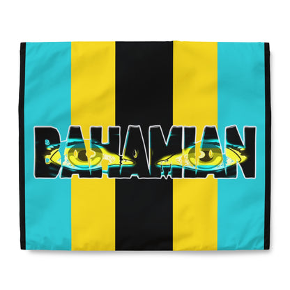 Eyes Bahamian Duvet Cover - Striped