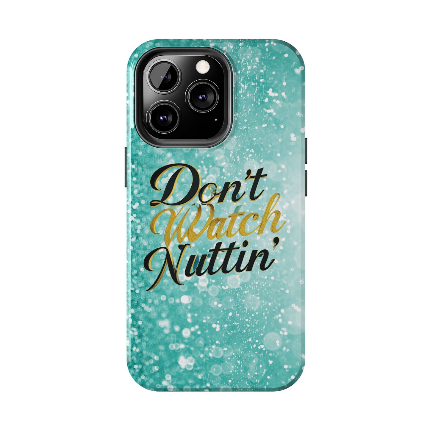 Unbothered Phone Case-Aqua