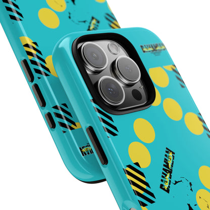 Island Dots Phone Case- Aqua