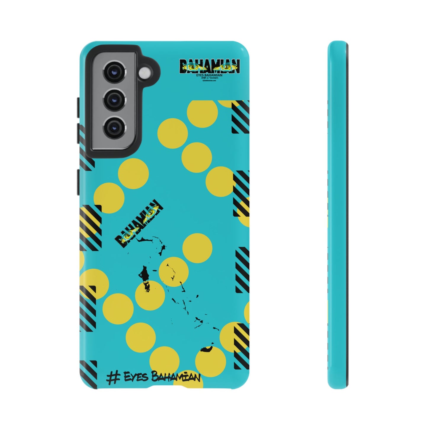 Island Dots Phone Case- Aqua