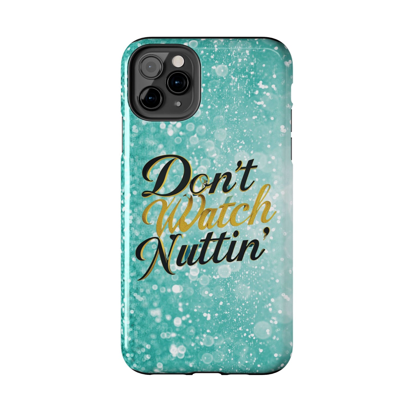 Unbothered Phone Case-Aqua