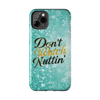 Unbothered Phone Case-Aqua