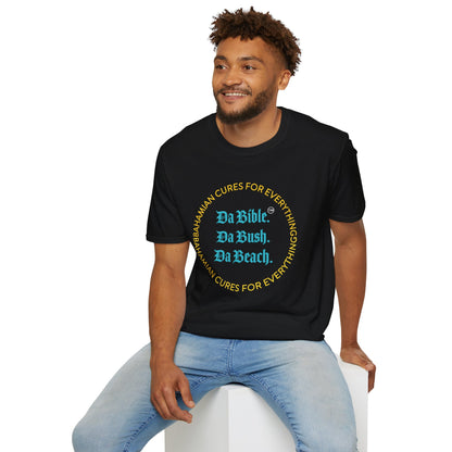 The Bahamian Cures Black Tee Shirt