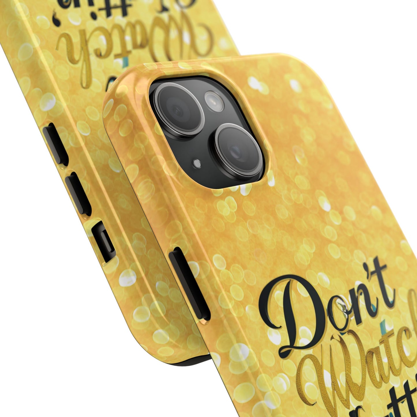 Unbothered Phone Case-Gold