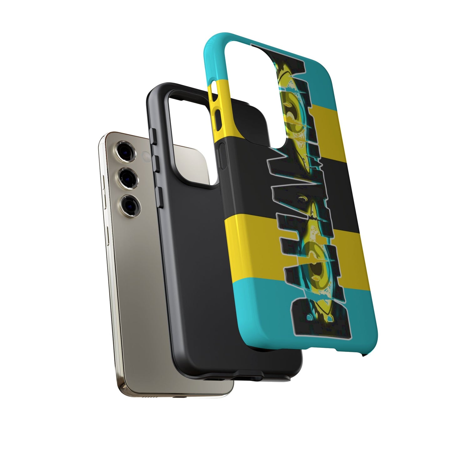 Striped Logo Phone Case