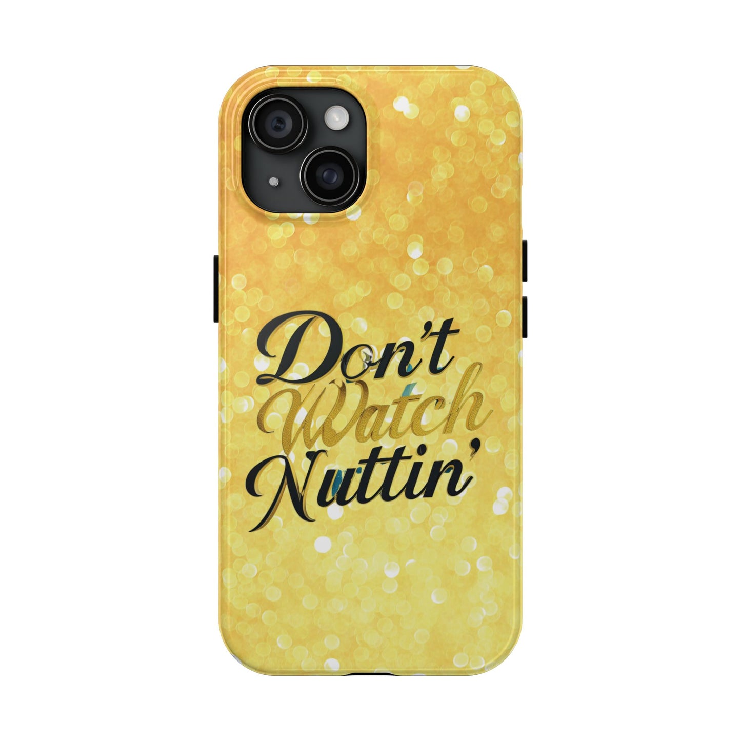 Unbothered Phone Case-Gold