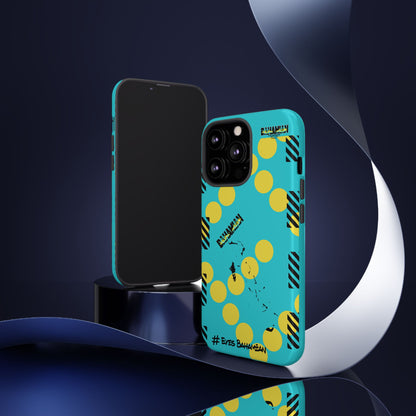 Island Dots Phone Case- Aqua