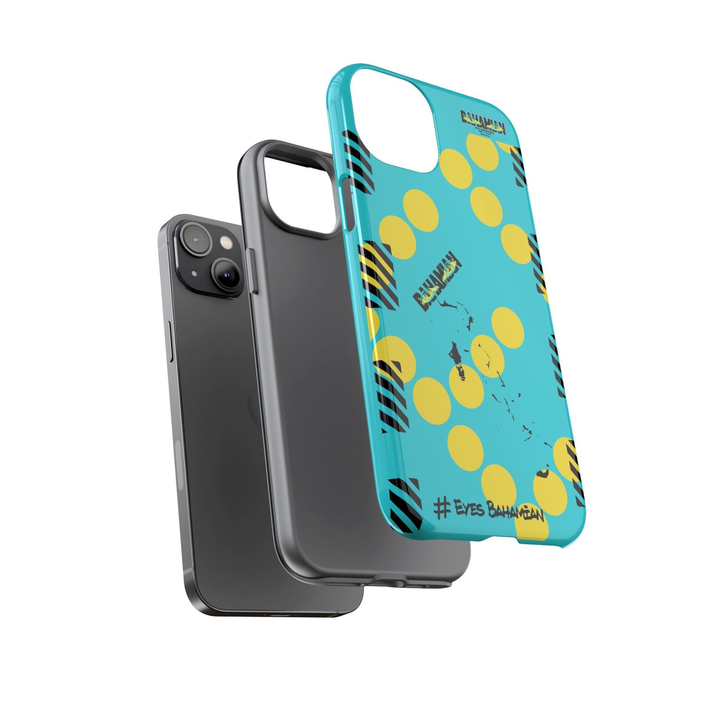 Island Dots Phone Case- Aqua