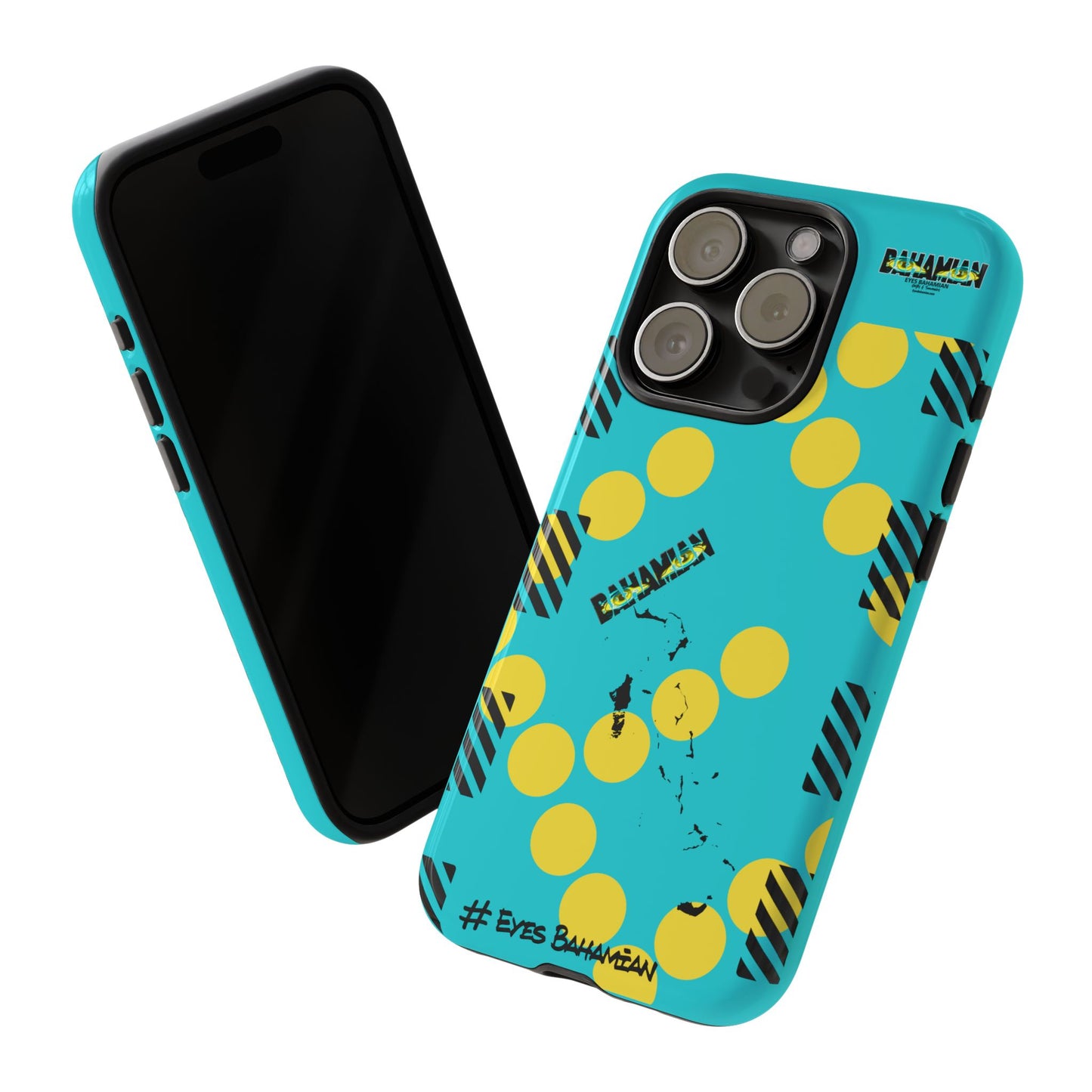 Island Dots Phone Case- Aqua