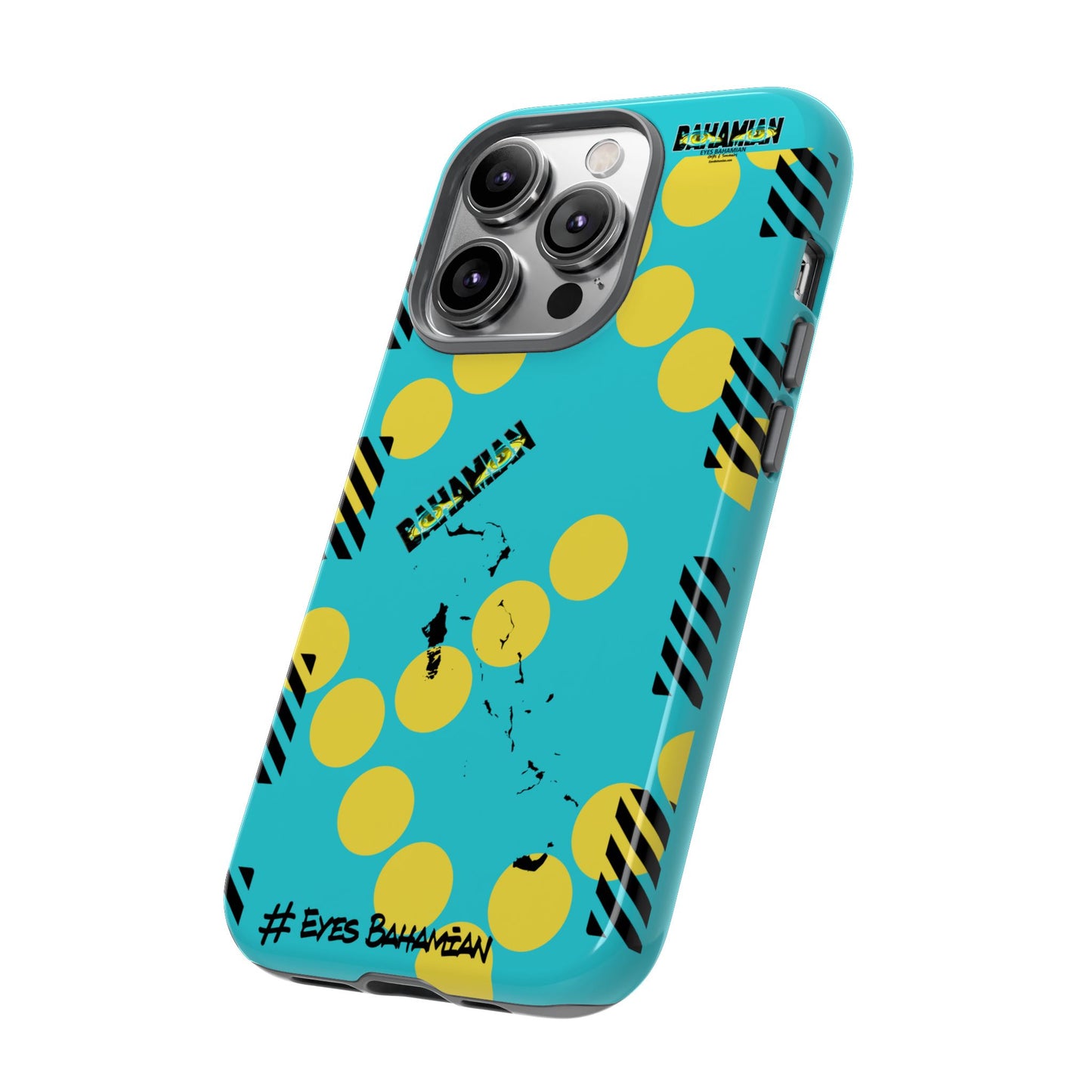 Island Dots Phone Case- Aqua
