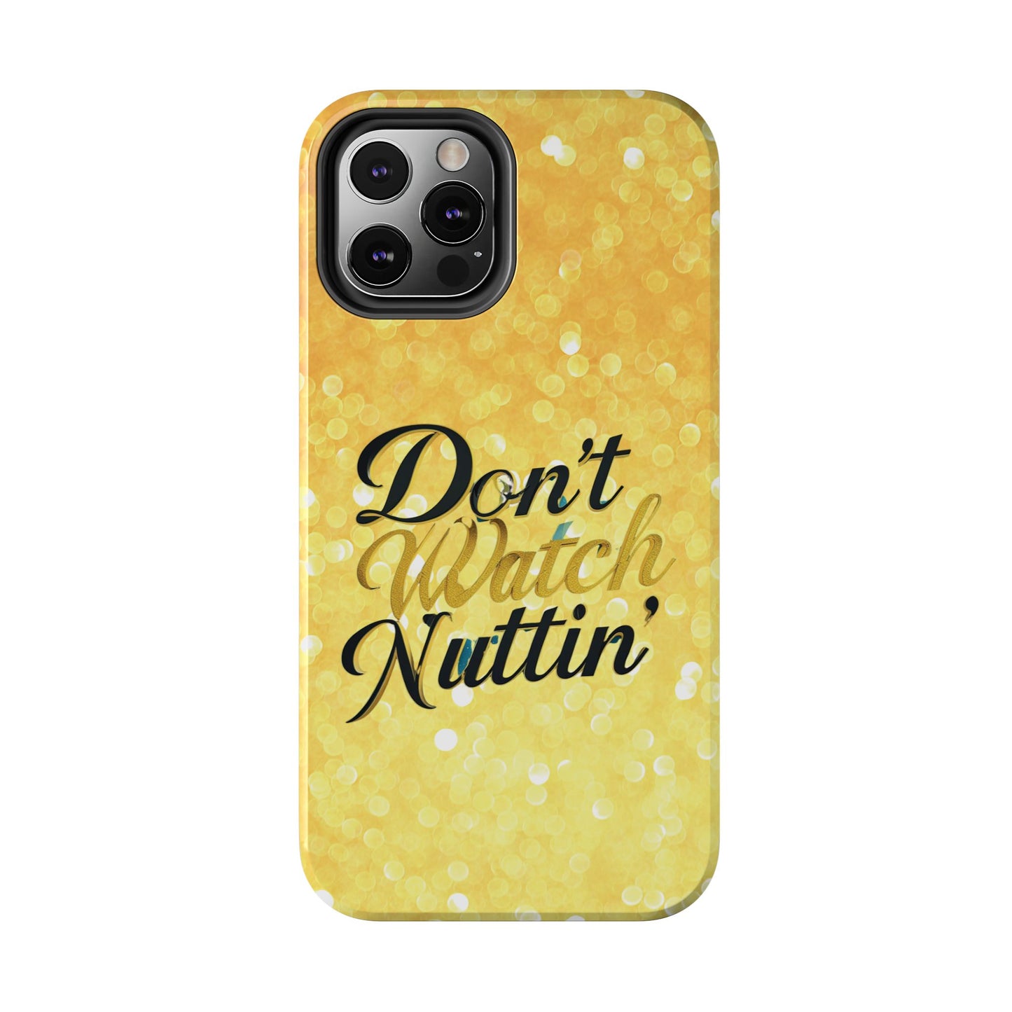 Unbothered Phone Case-Gold