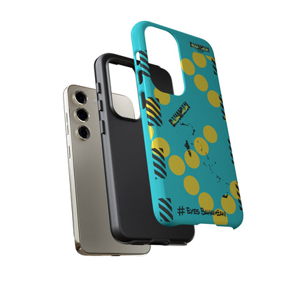 Island Dots Phone Case- Aqua