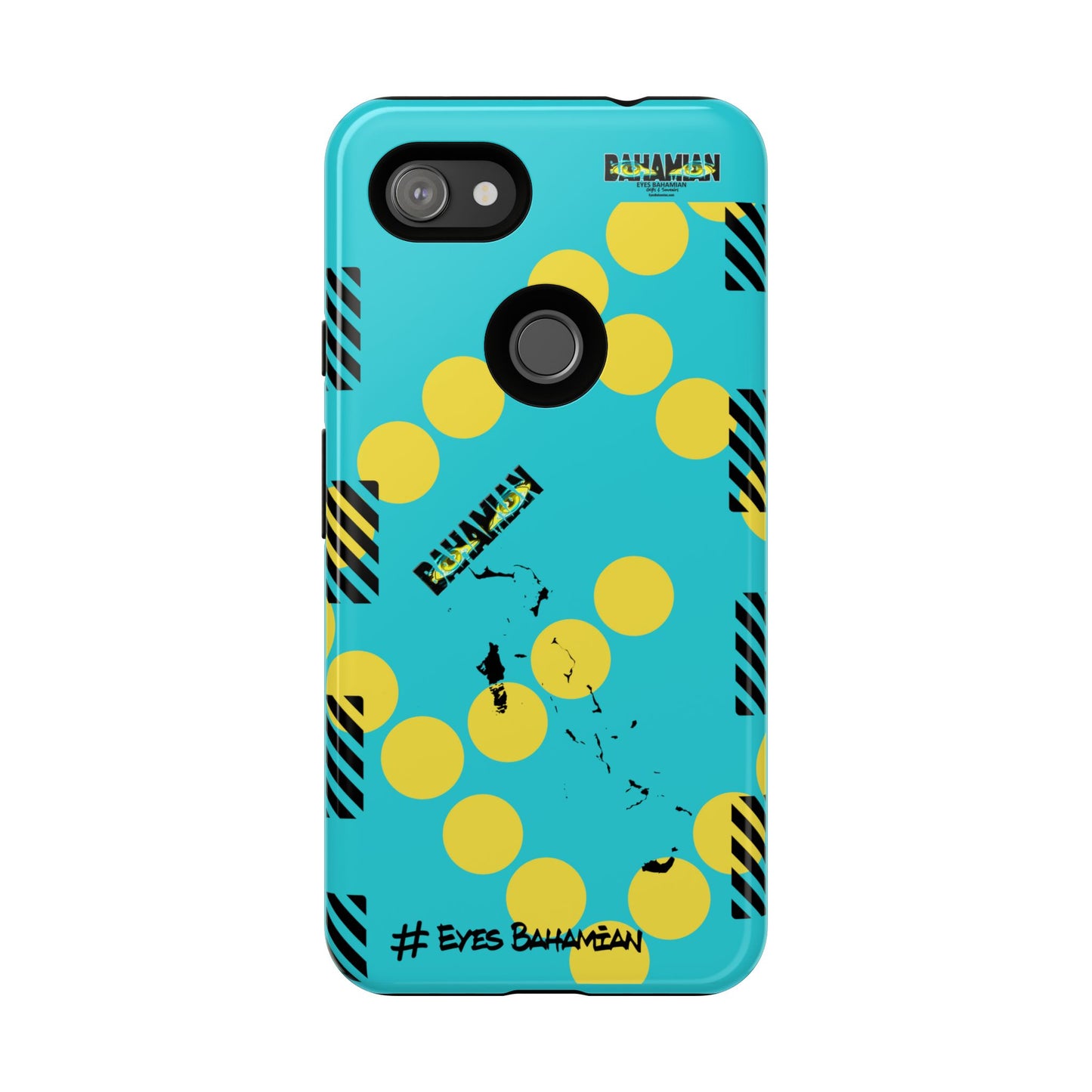 Island Dots Phone Case- Aqua