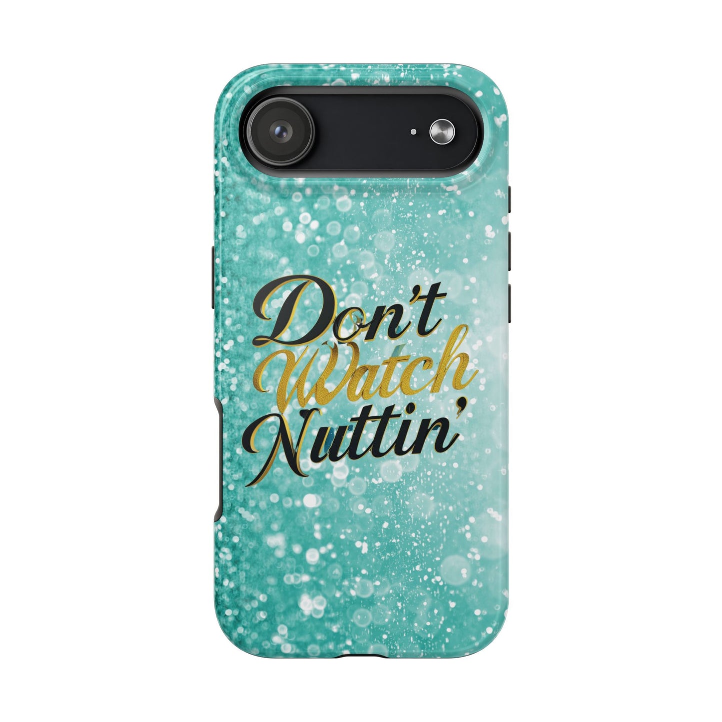 Unbothered Phone Case-Aqua