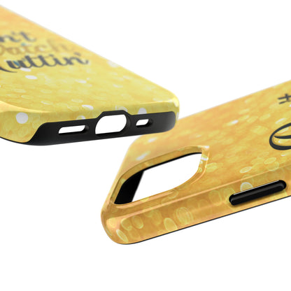 Unbothered Phone Case-Gold