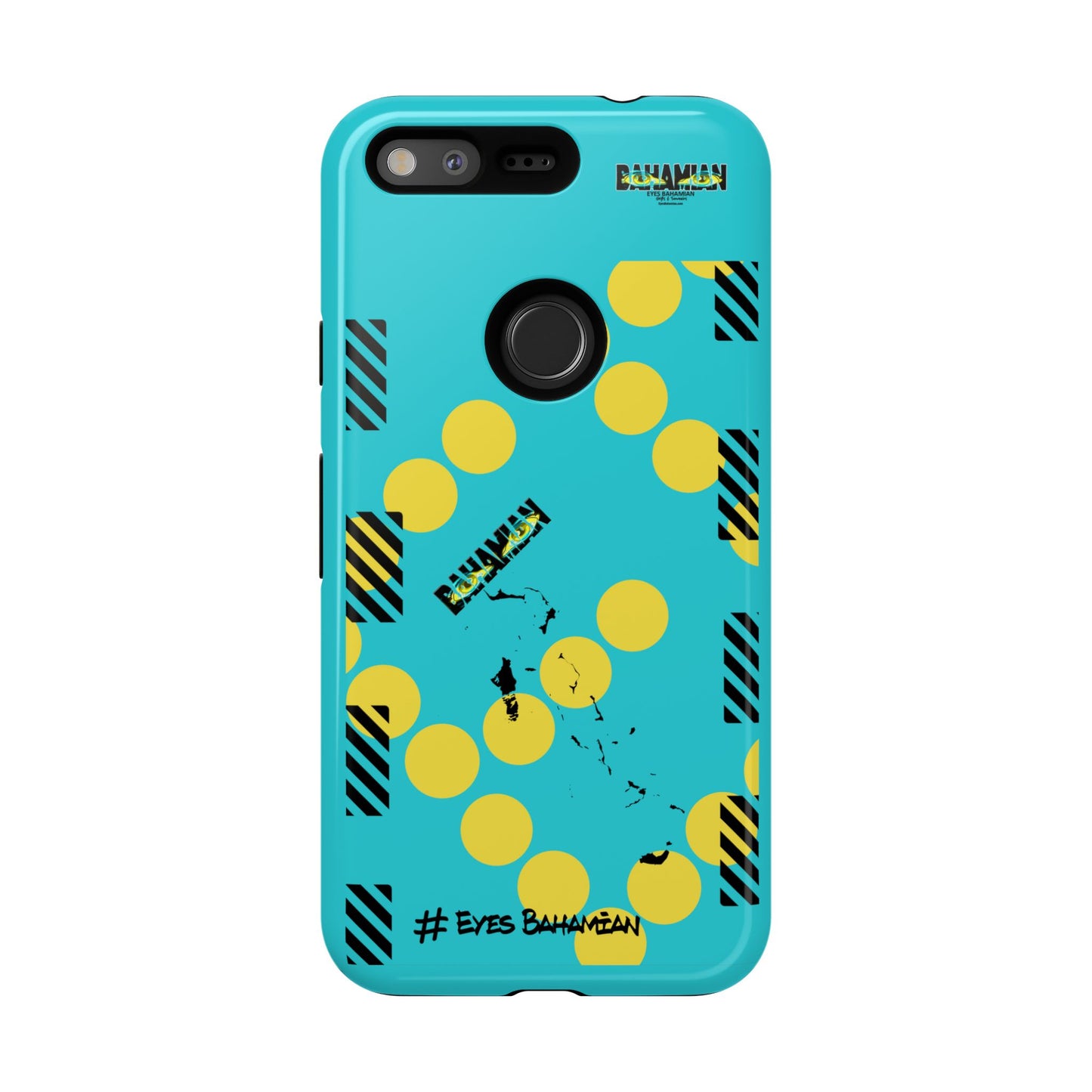 Island Dots Phone Case- Aqua