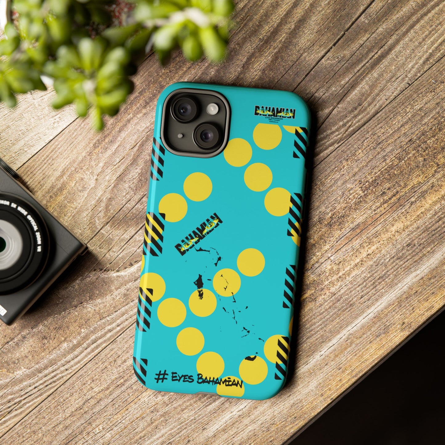 Island Dots Phone Case- Aqua