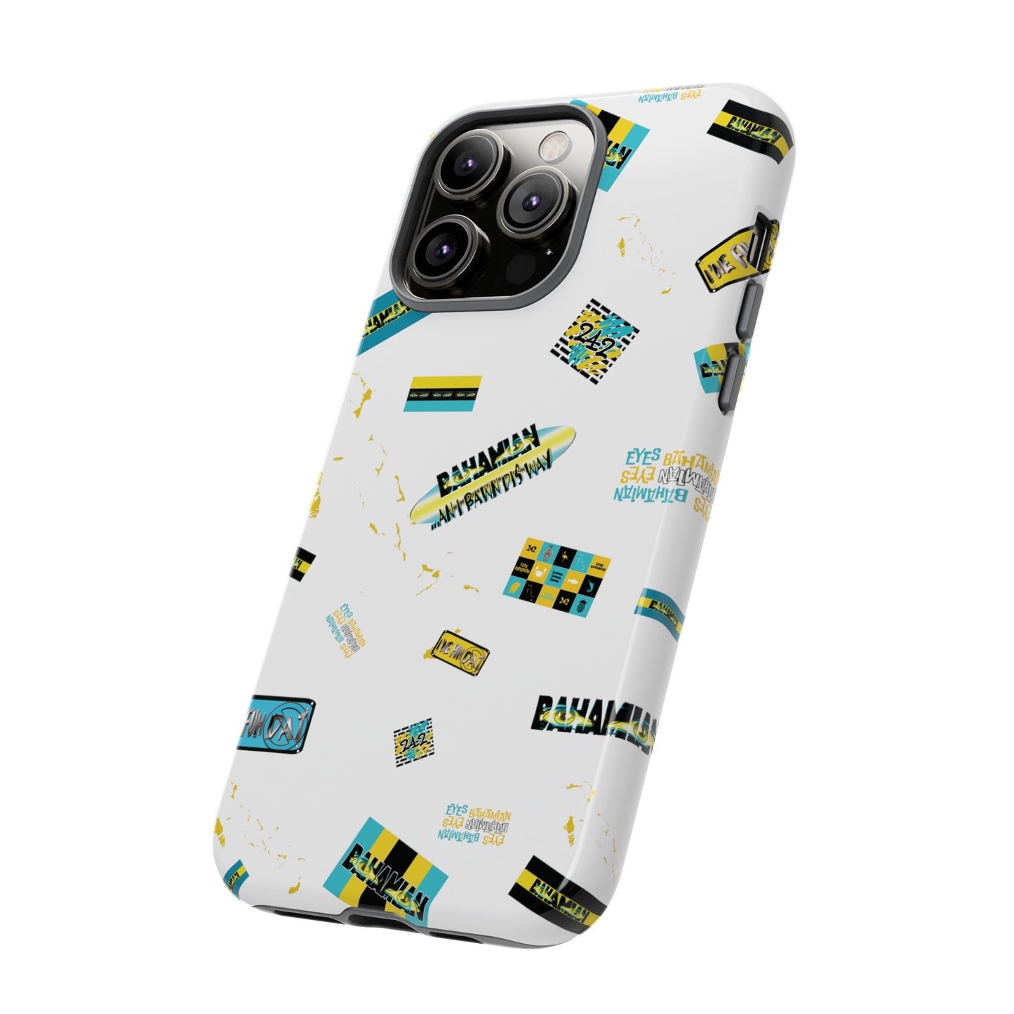 Bahamian Stamps White Phone case