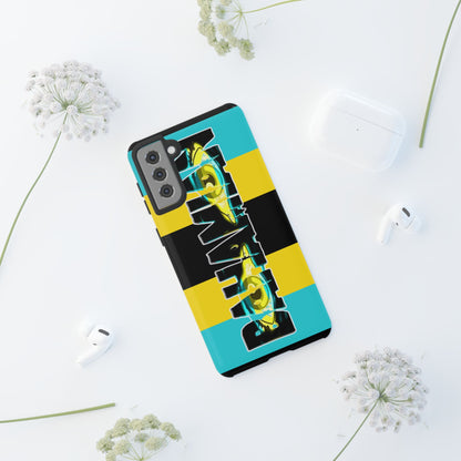 Striped Logo Phone Case