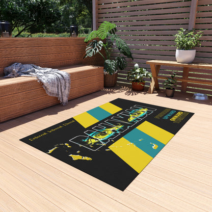 Outdoor Rug-Black