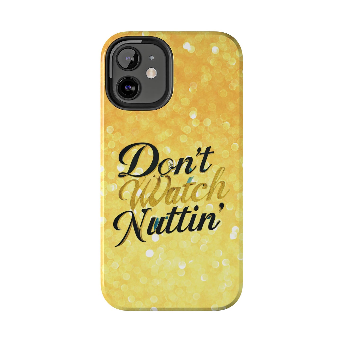 Unbothered Phone Case-Gold