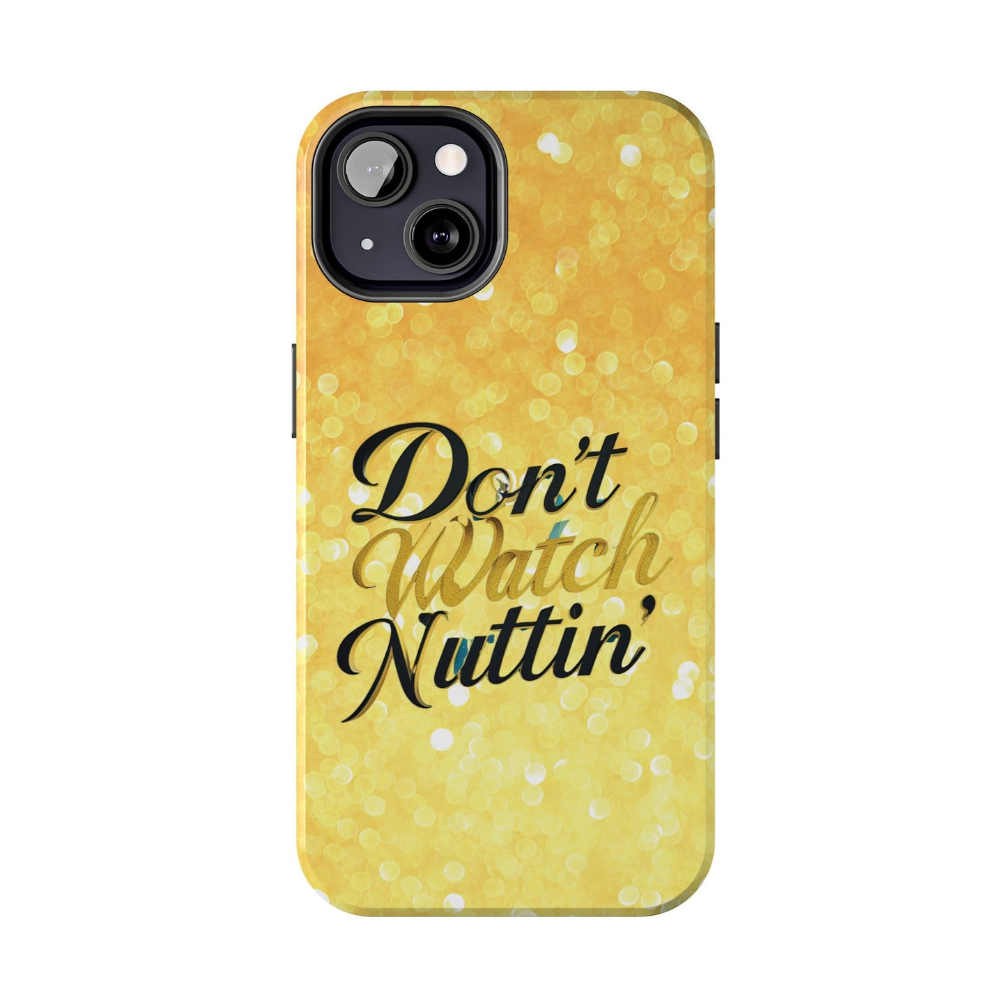 Unbothered Phone Case-Gold