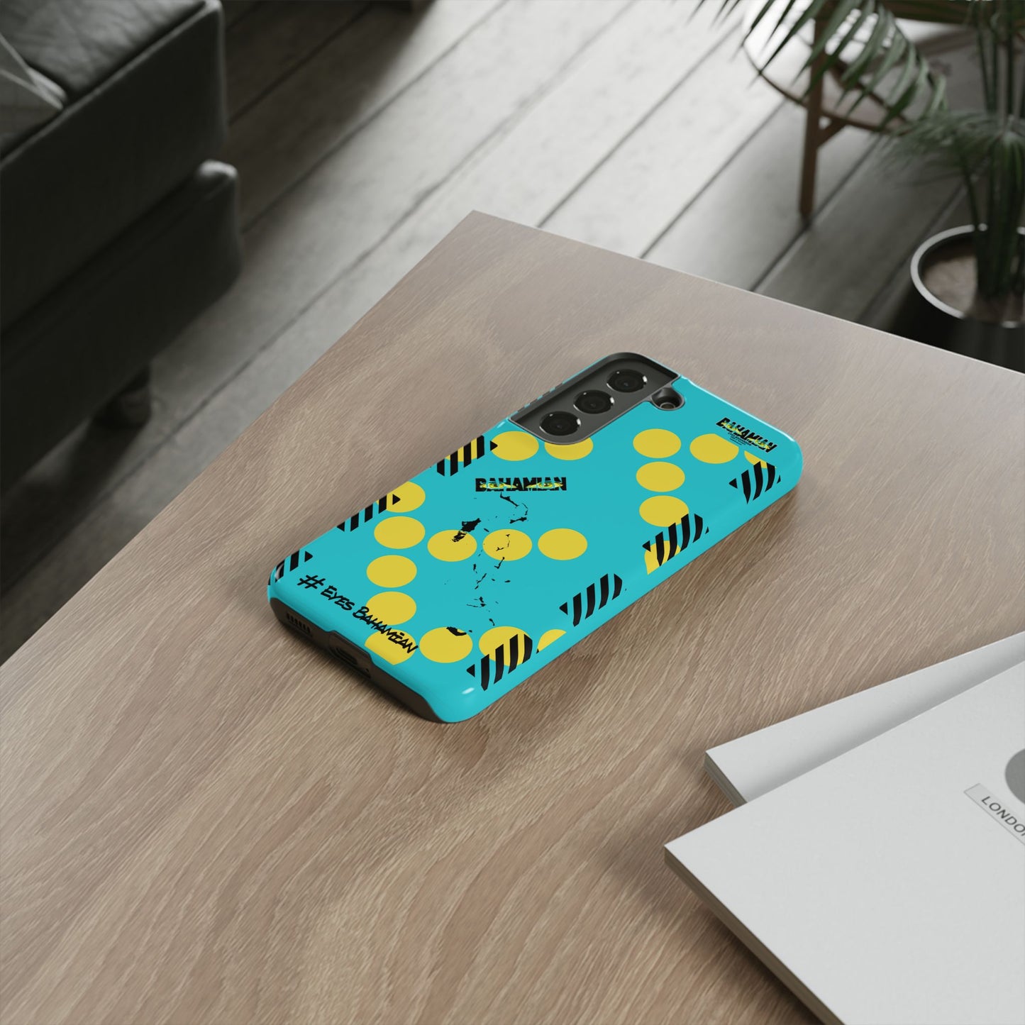 Island Dots Phone Case- Aqua
