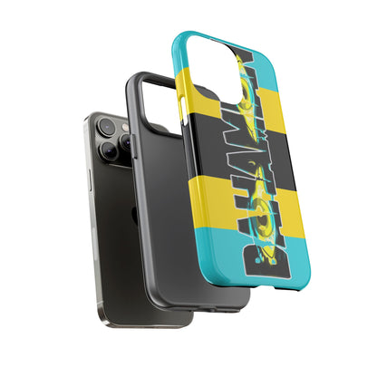 Striped Logo Phone Case