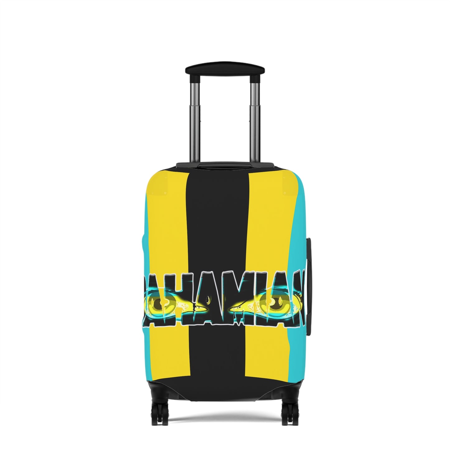 Eyes Bahamian Striped Luggage Cover