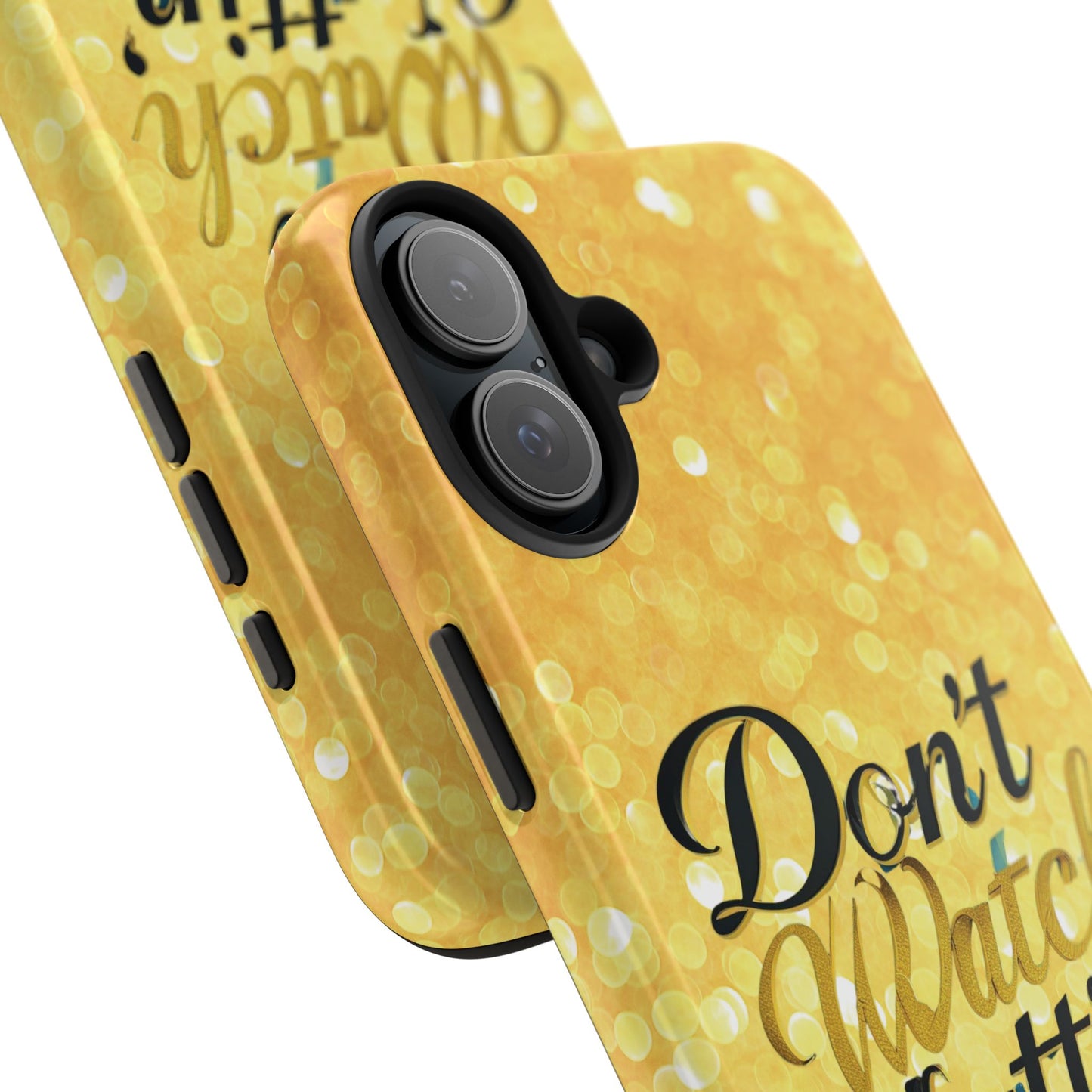 Unbothered Phone Case-Gold